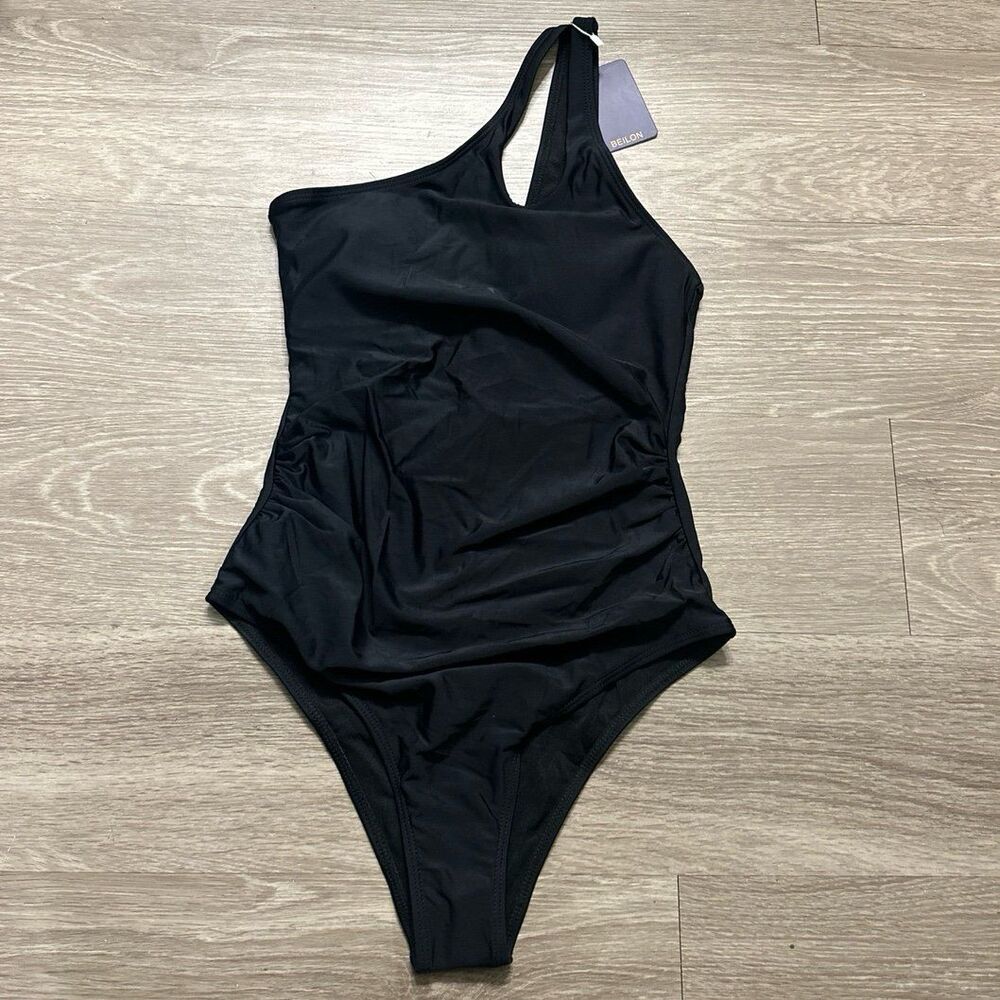 Beilon One Shoulder One piece Swimsuit